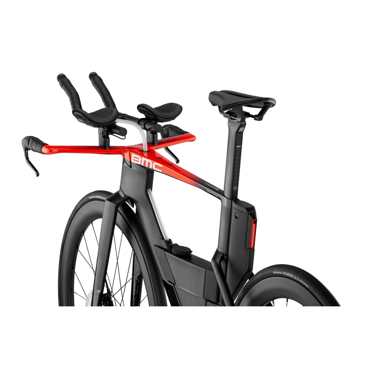 BMC Speedmachine 01 Three triatlono dviratis | Carbon - Neon Red
